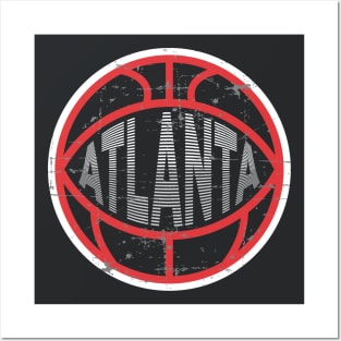 Atlanta Basketball 2 Posters and Art